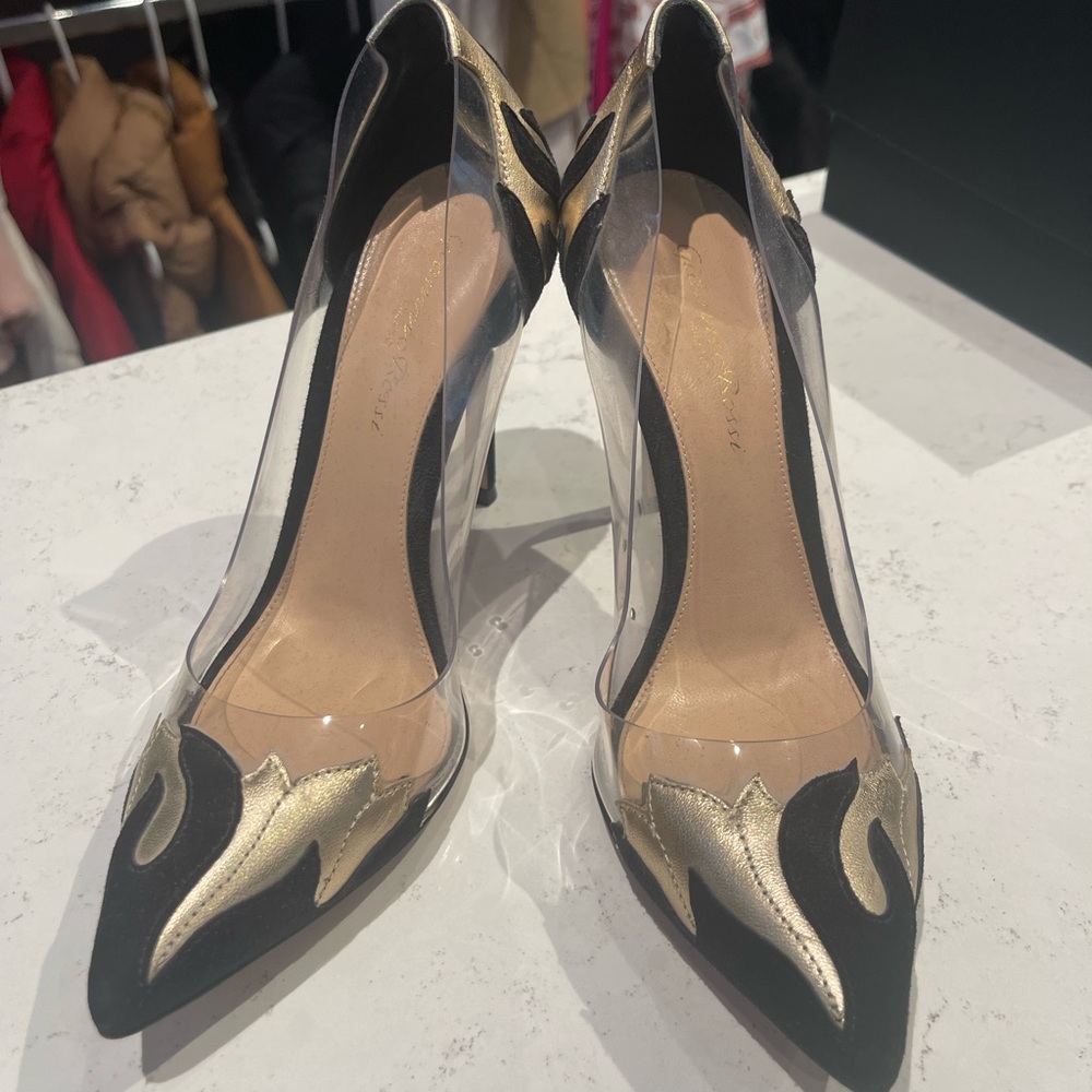 Gianvitto Rossi Plexi Pump 105 - Size 36